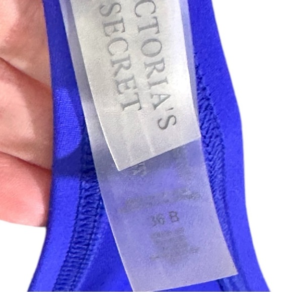 Victoria's Secret- Electric Blue Padded Push Up Bikini- Size 36B / M - Picture 8 of 9